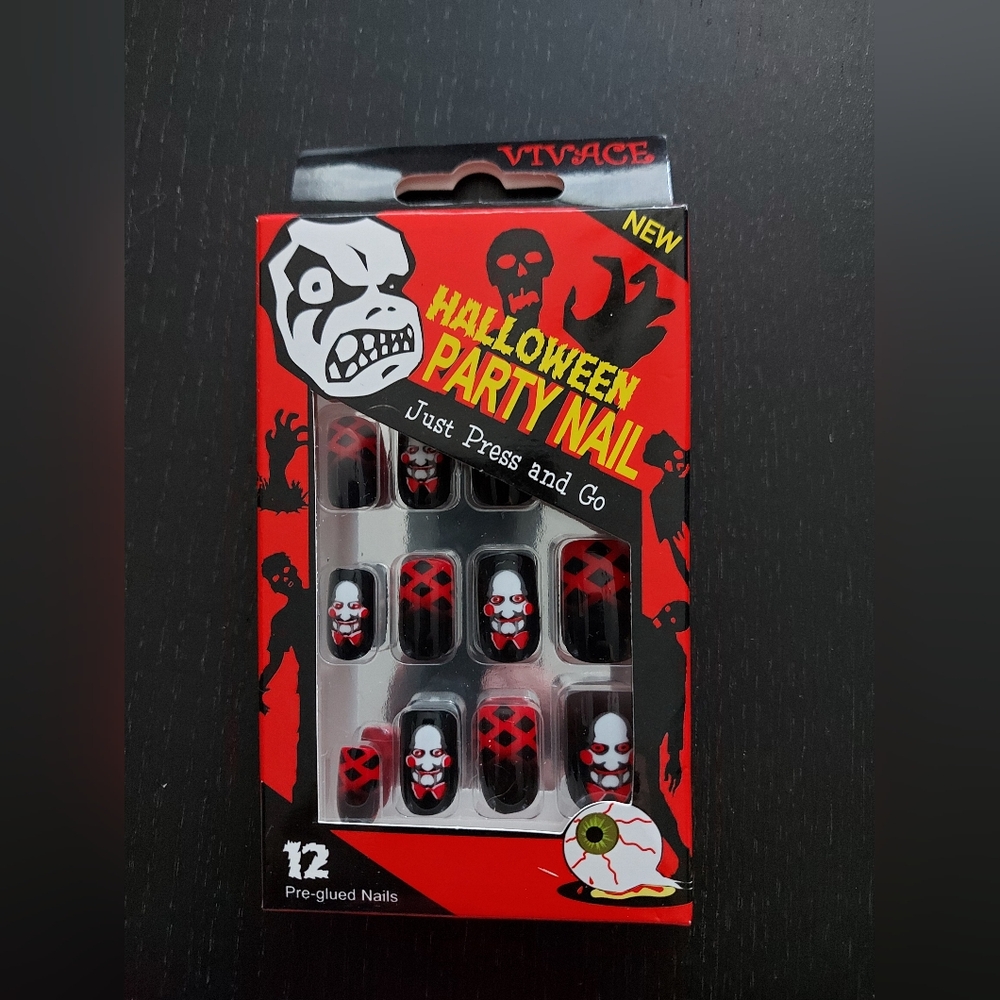 New Halloween Party Nail 12 in the pk‎